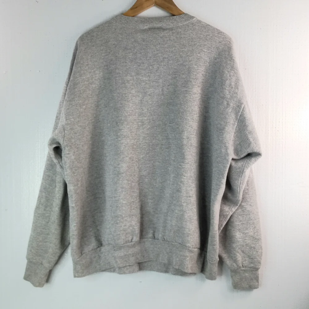 Ohio State Athletic Dept XL Mens Pullover Crew Neck Sweatshirt Red N Gray - Picture 3 of 6